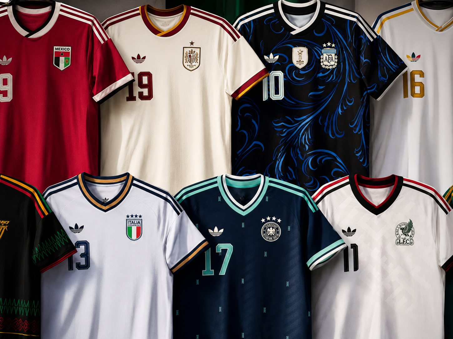 Premium soccer jerseys collection