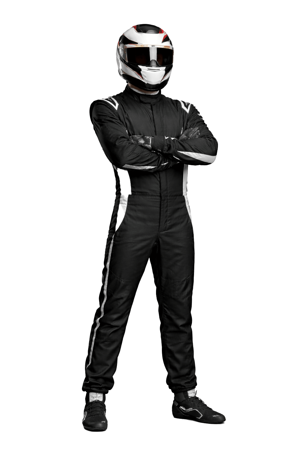 Cadillac Formula 1 driver in race suit
